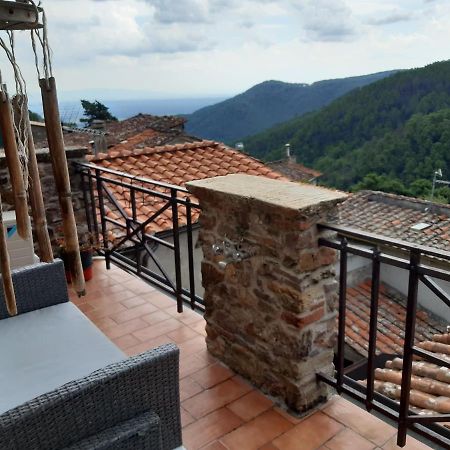 Attic With Balcony At Locanda Del Capo カパンノリ エクステリア 写真